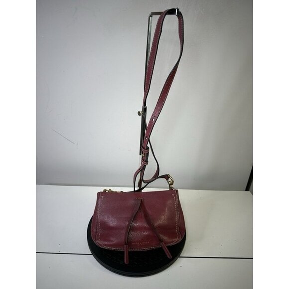 Marc Jacobs Handbags - Marc Jacobs Red Pebbled Leather Crossbody